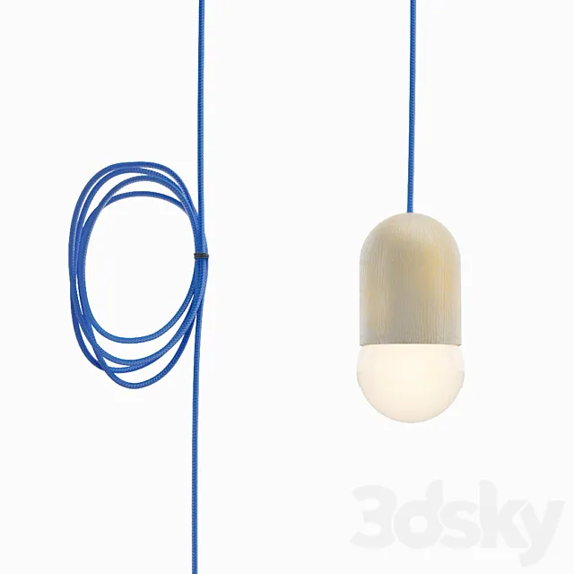 Simple Lamp in Bean 3DS Max Model