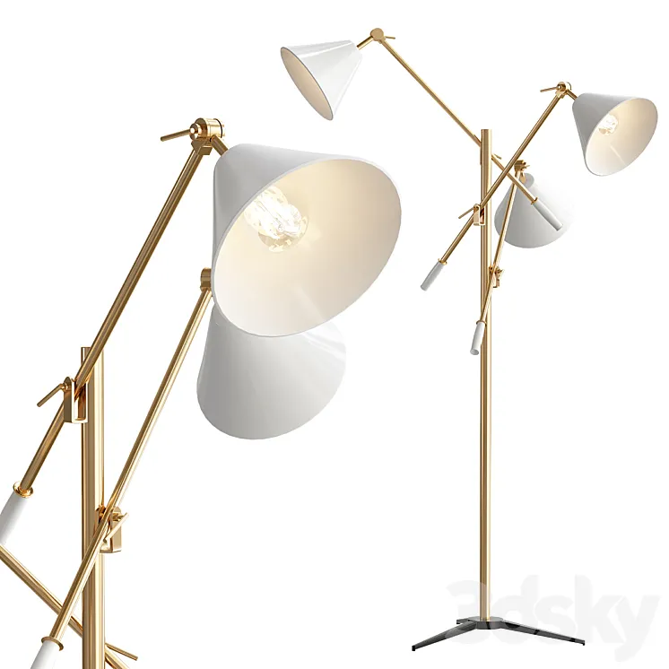 Sinatra Floor Lamp DelightFULL 3DS Max