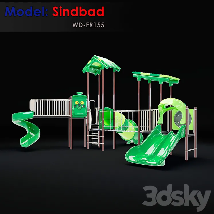 Sinbad (WD-FR155) 3DS Max