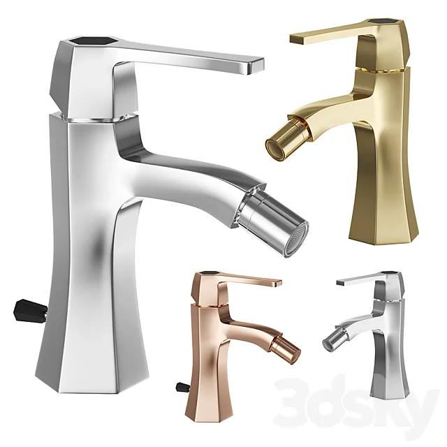 Single lever bidet  faucet 3ds Max