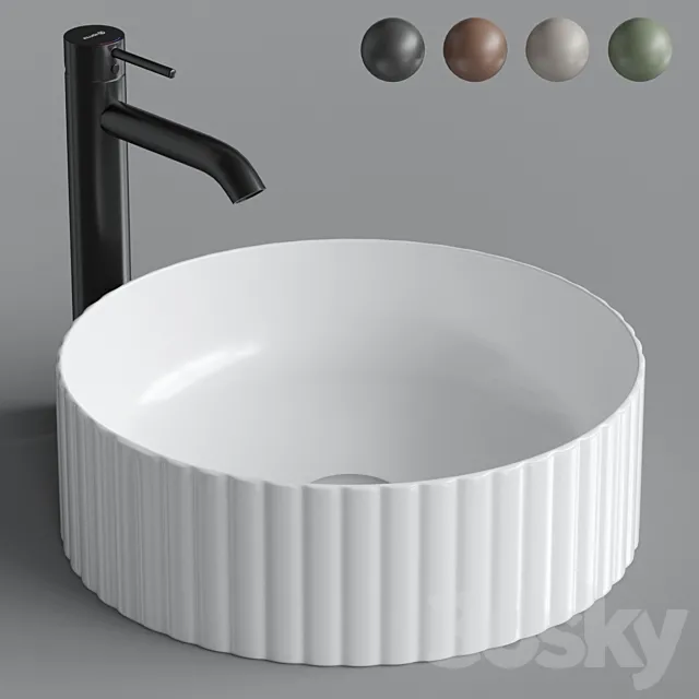 Sink ArtCeram MILLERIGHE OSL010 3ds Max