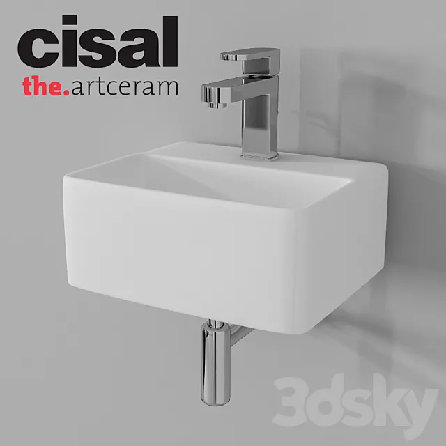 Sink Artceram Quadro Mini and Cisal Roadster 3DSMax File