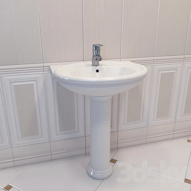 Sink BelBagno GALA BB1078L 3ds Max