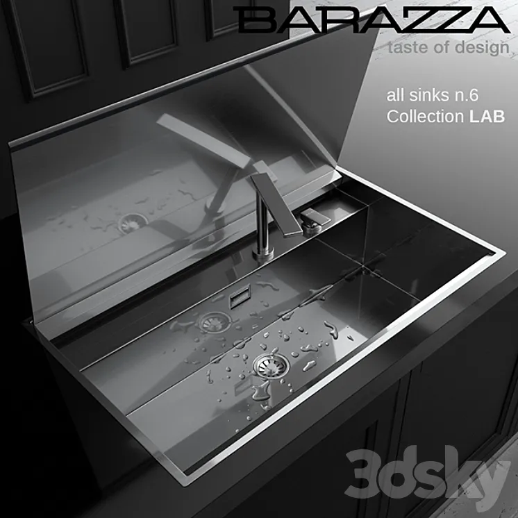 Sink by Barazza – Collection LAB 3DS Max Model