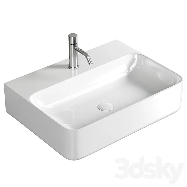 Sink Ceramica Nova Aura CN2001 3ds Max