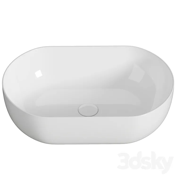 Sink Ceramica Nova Element CN5023 3DS Max Model