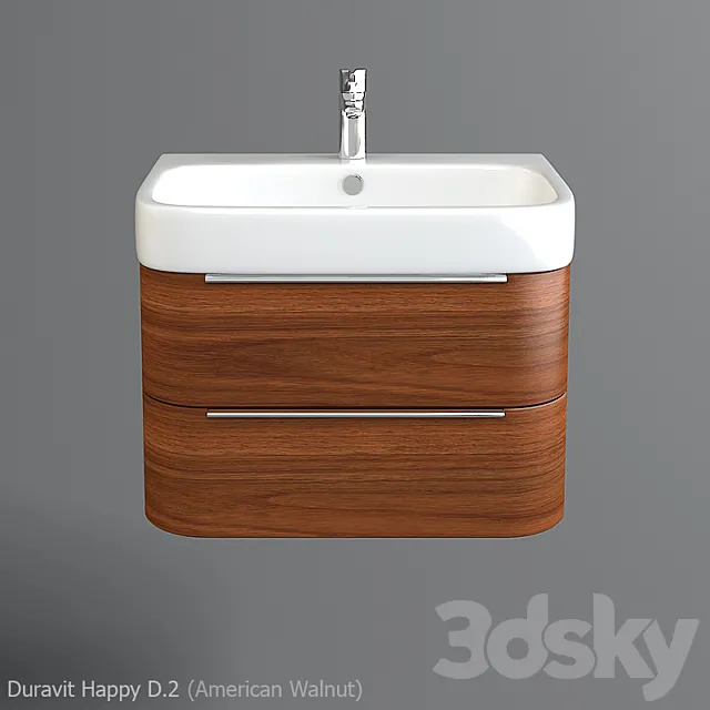 Sink Duravit Happy D.2 3DSMax File