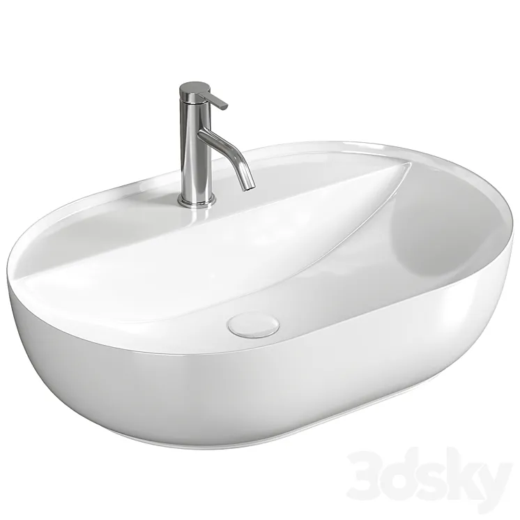 Sink Duravit Luv 0380600000 60cm 3DS Max Model