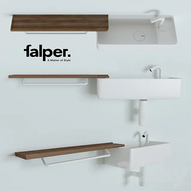 Sink Falper Mini Bauletto 3ds Max