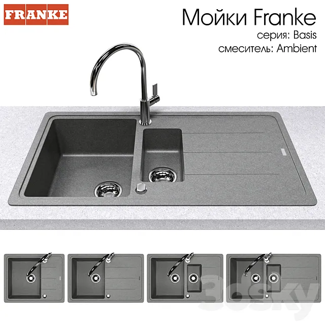 Sink Franke Basis 3DSMax File