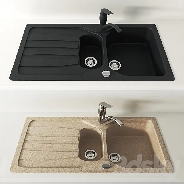 Sink Franke Calypso – COG 651 3DS Max Model