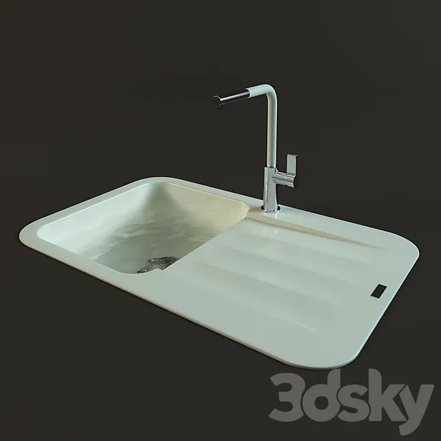 Sink Franke PBG 611-78 3ds Max