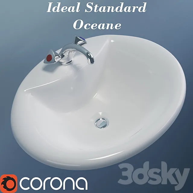 Sink Ideal Standard Oceane 3DSMax File