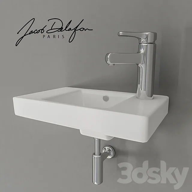 Sink Jacob Delafon Odeon Up 3ds Max