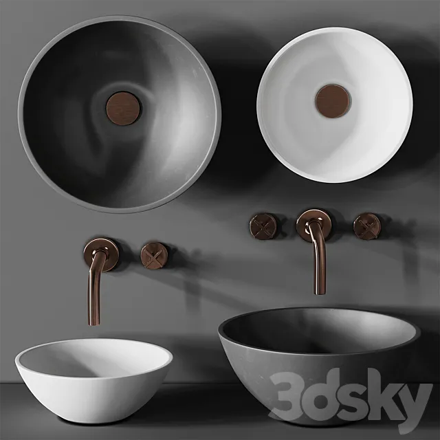 Sink Kast Rena Basin 3ds Max