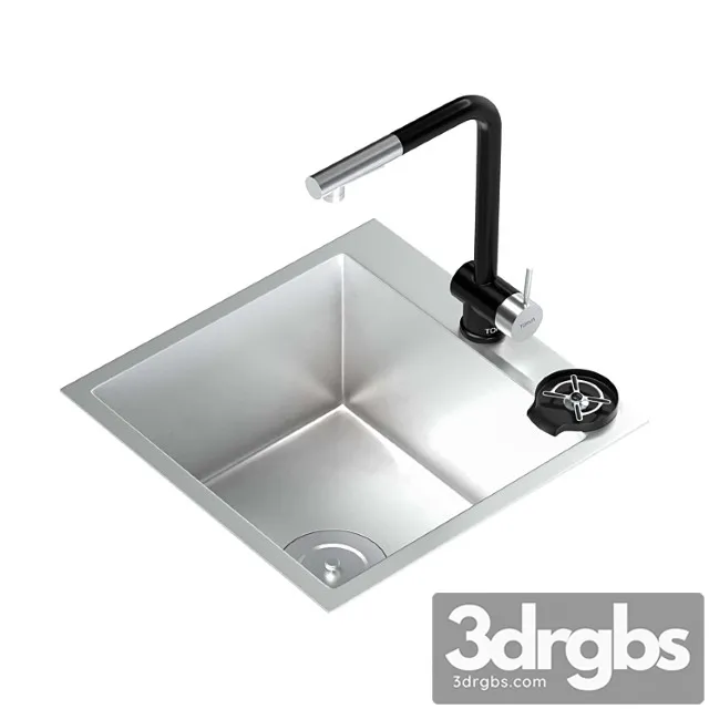 Sink Kitchen Torva Stainless Steel Sink 3dsmax Download