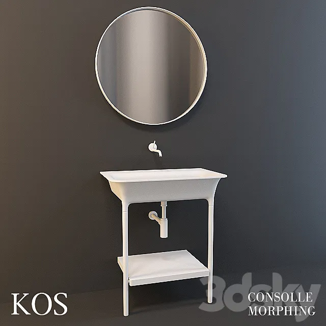 Sink KOS Morphing Consolle 3ds Max