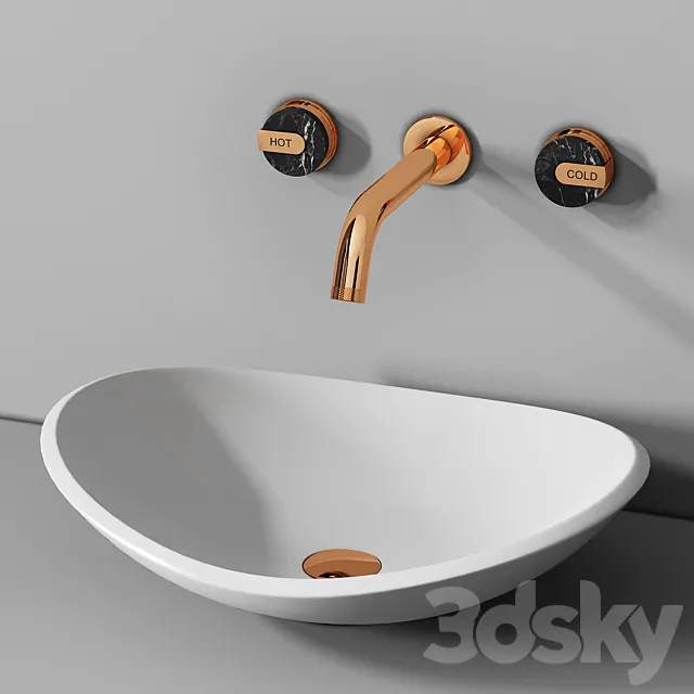 Sink Planit Attica Arredo & Graff Mod plus 3ds Max