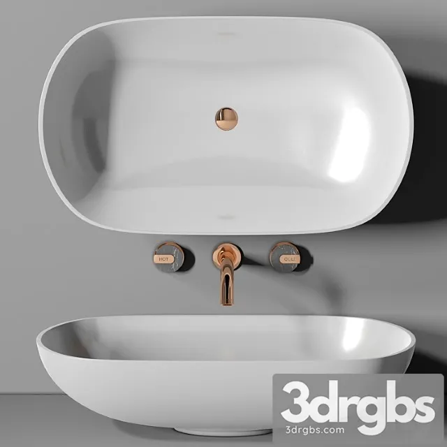 Sink Planit Concave Basin Graff Mod Plus Faucet 2 3dsmax Download