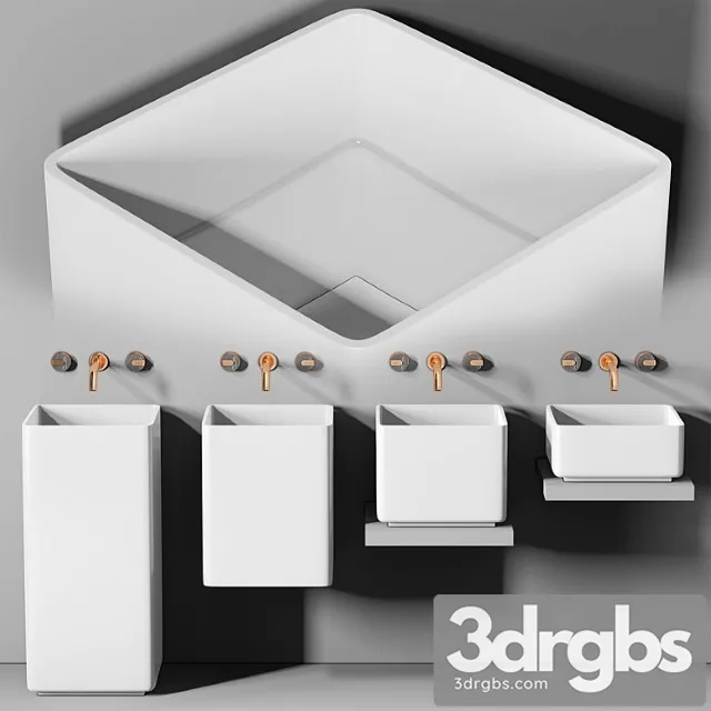 Sink Planit Triade Evolution Squared Basin Graff Mod Plus Faucet 2 3dsmax Download