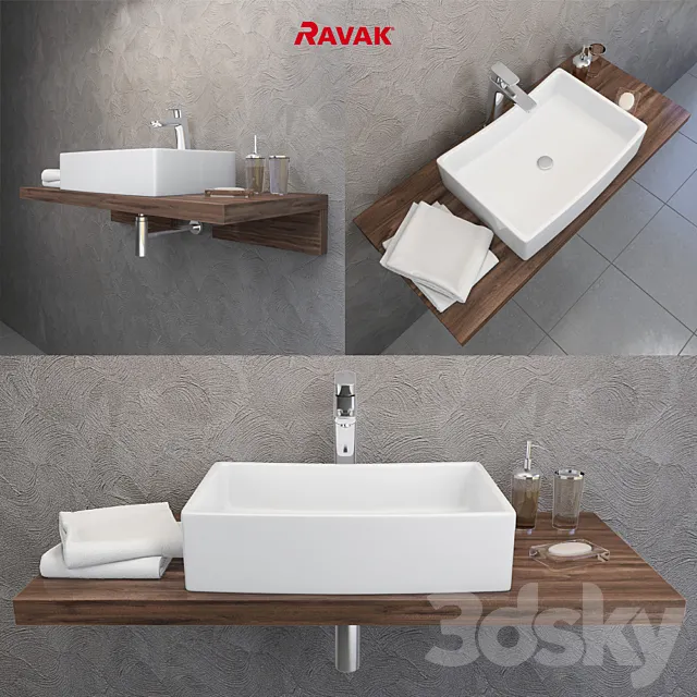 Sink RAVAK | Formy 3DSMax File