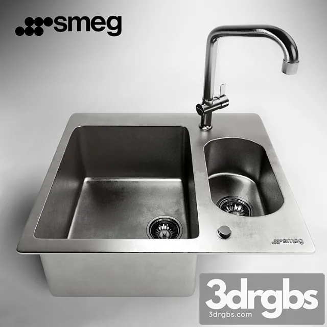Sink Smeg Sro3416 1 3dsmax Download