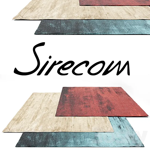 Sirecom Aura Rug Set 2 3ds Max