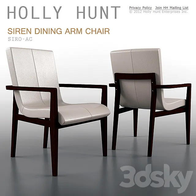 SIREN DINING CHAIR 3DS Max Model