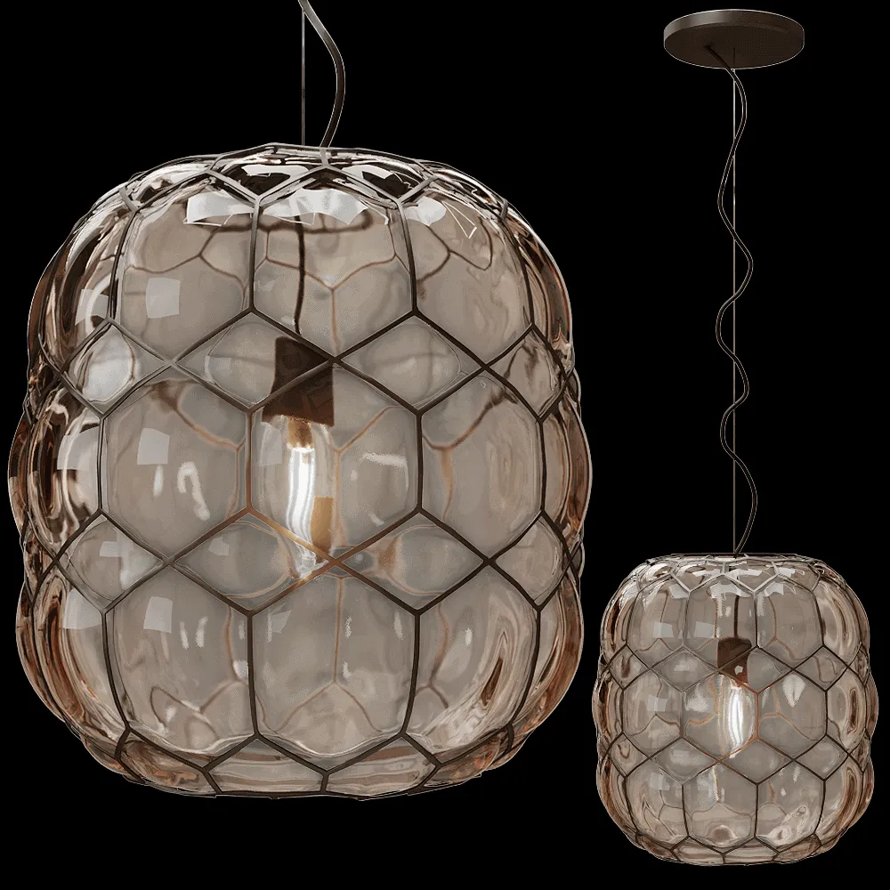 Siru Lighting – Pendant lamp Galapagos 3ds Max