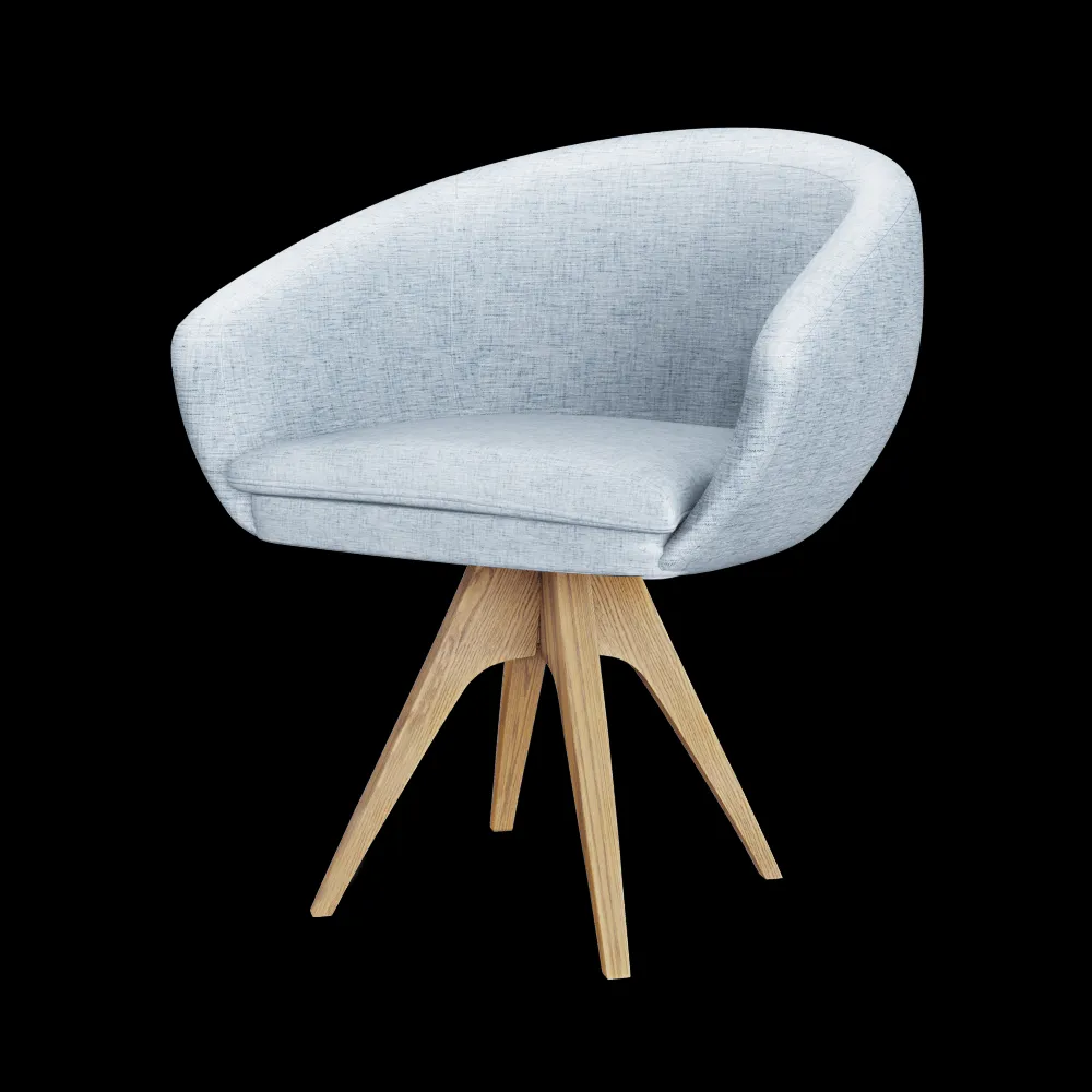 Sitia – Armchair Ginkgo 2 3ds Max