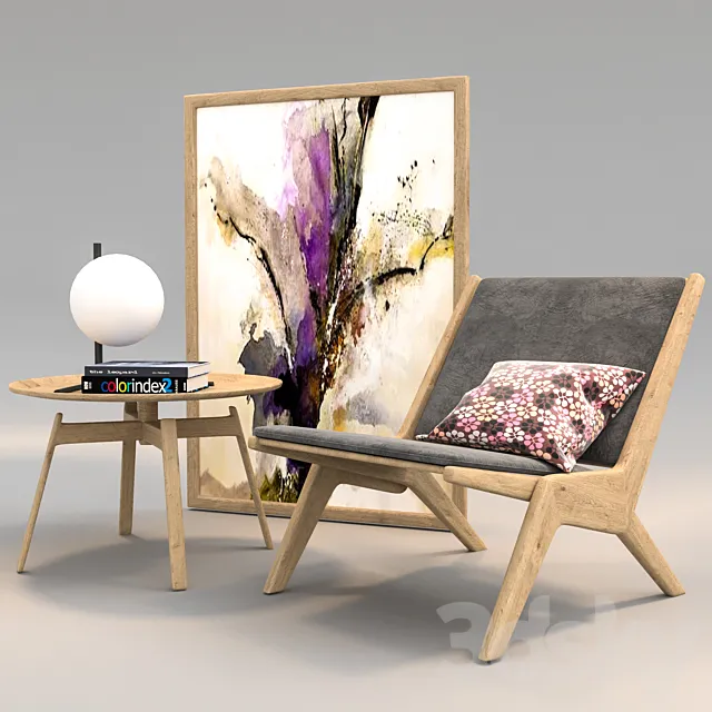Skagerak Chair Set 3ds Max
