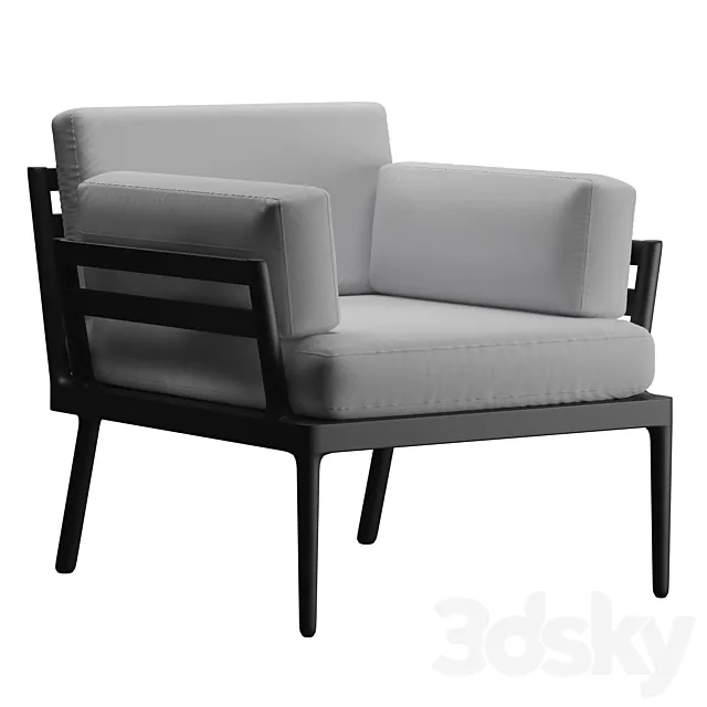 Skargaarden Anholt armchair 3ds Max