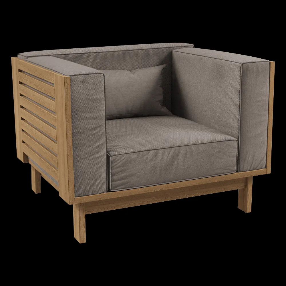 Skargaarden – Lounge chair Skanör 3ds Max