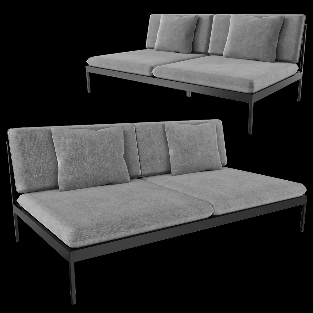 Skargaarden – Lounge sofa Bonan 3ds Max
