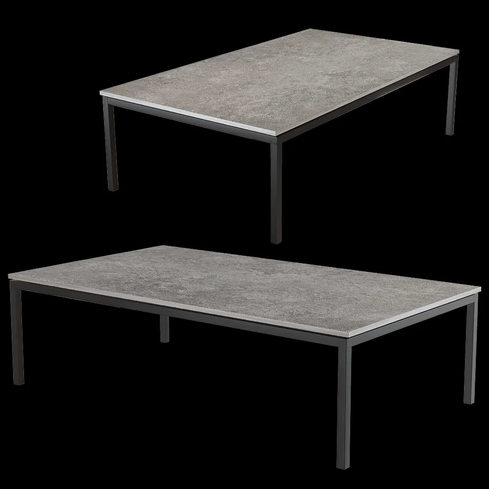 Skargaarden – Lounge table BONT60-DG + BONTT60-GDG 3ds Max