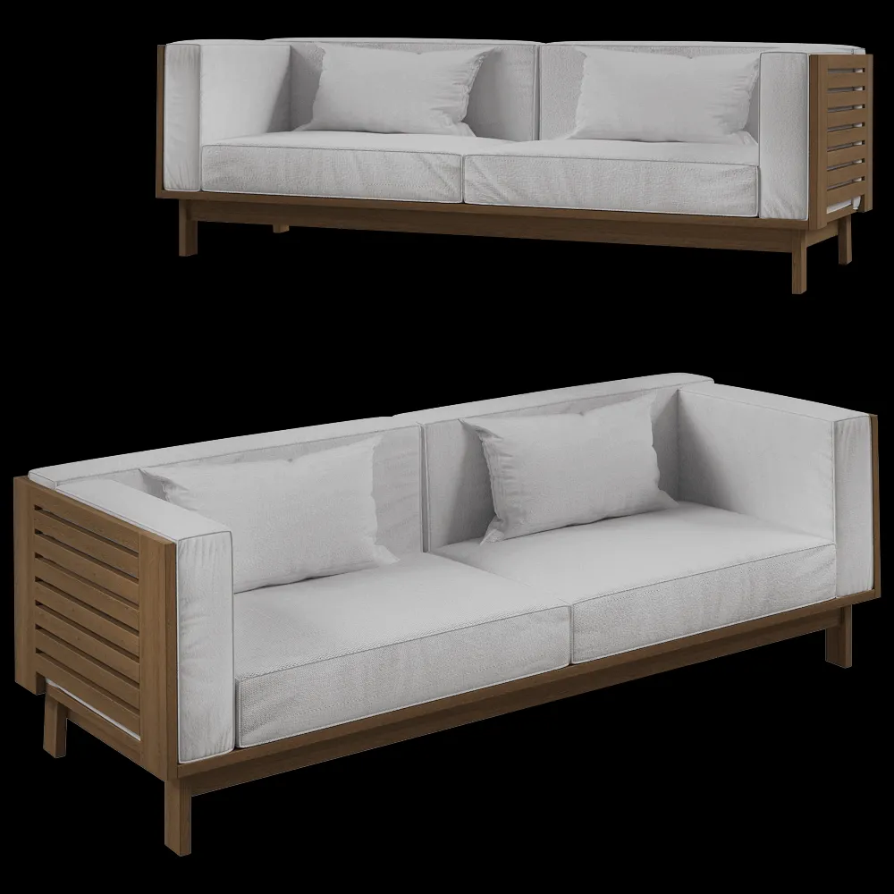 Skargaarden – Sofa Skanör 3 seater 3ds Max
