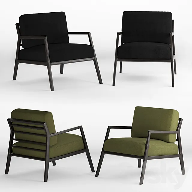 Sketch Nysse Occasional Chair 3DS Max Model