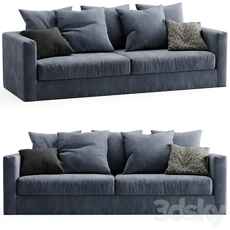 Sketch Sloopy Sofa 3DS Max Model