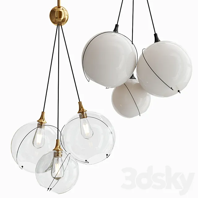 skye pendant 3ds Max