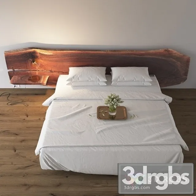 Slab Krovat Bed 3dsmax Download