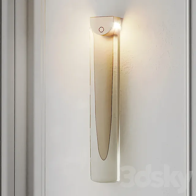 Slab wall light from Articolo 3ds Max