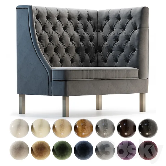 Slager sofa 3DS Max Model