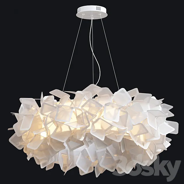 SLAMP Clizia Pendant Light 3DS Max Model