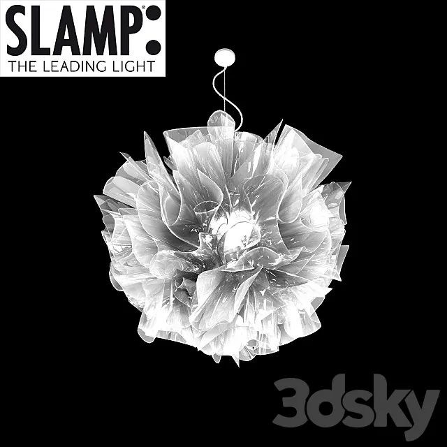 Slamp – veli suspend prisma 3ds Max