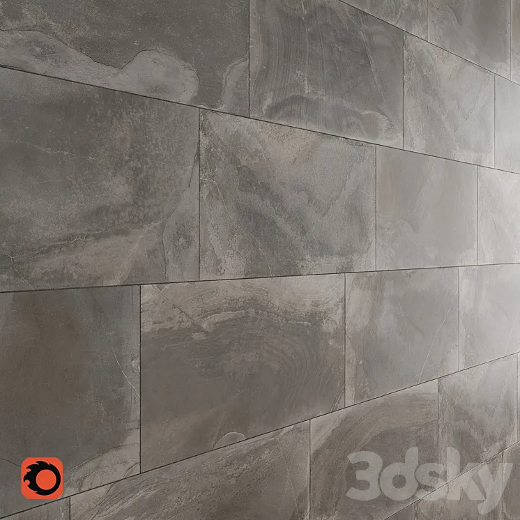 Slate Collection Wall Tiles 3DS Max Model