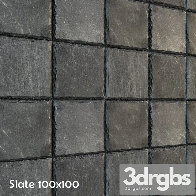 Slate With Crushed Edge 3dsmax Download