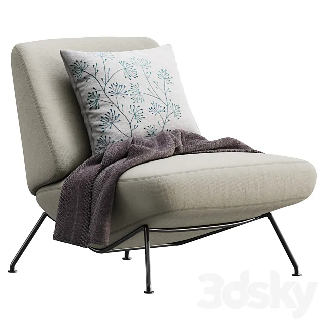 Sleek By Bonaldo 3DS Max Model