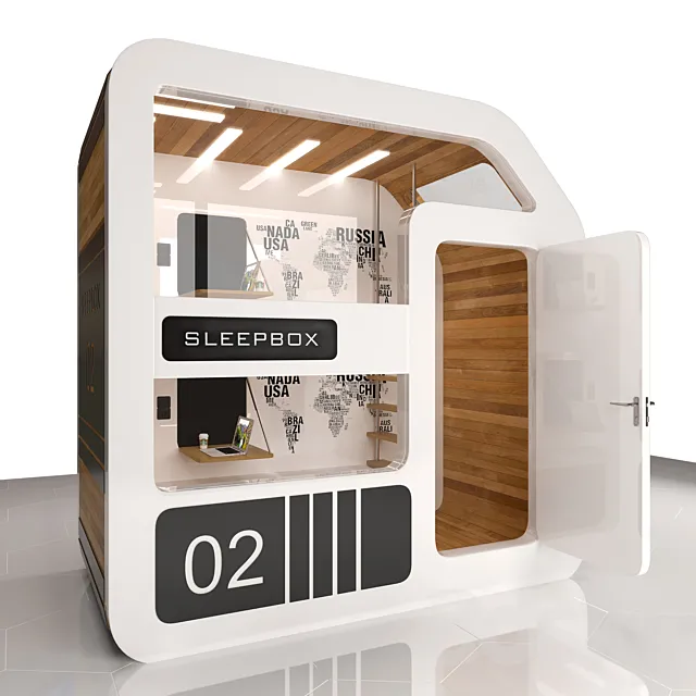 Sleepbox 3ds Max