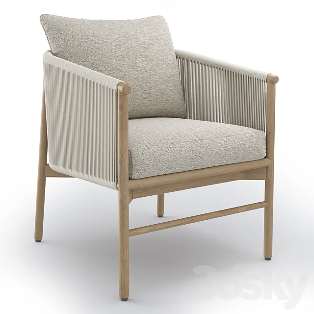 Slettvoll Amy Stol 3DS Max Model