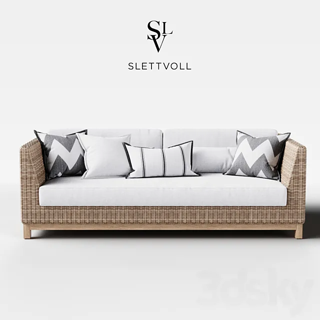 Slettvoll Bondi sofa 3DS Max Model